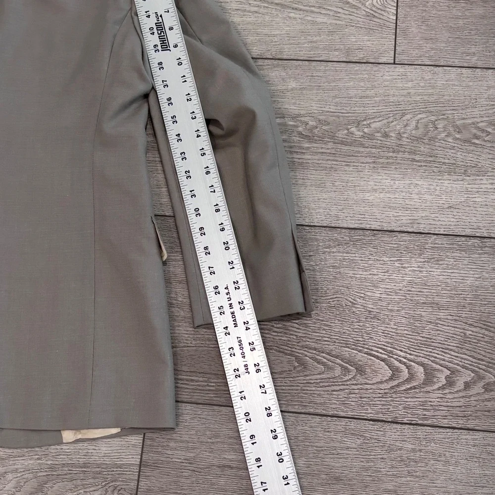 Christian Dior Monsieur Blazer Mens Gray 2 Button Sport Coat Suit Jacket Vintage